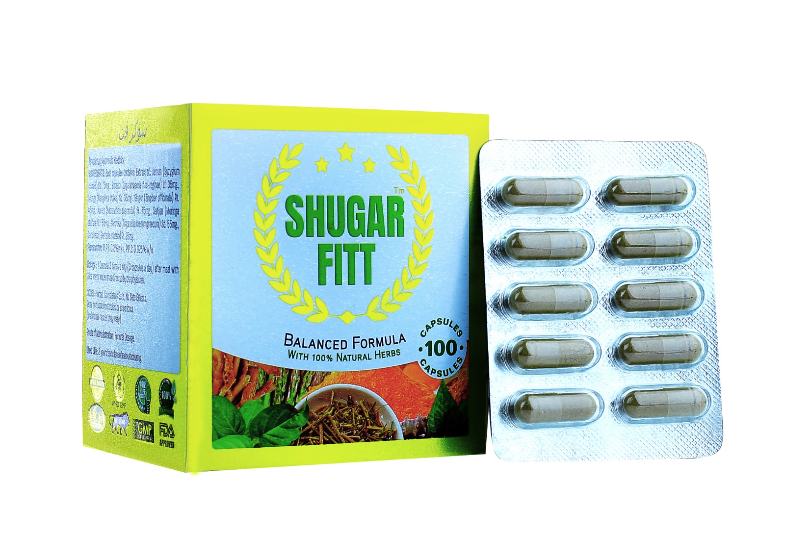 ShugarFitt premium formulation for natural diabetes treatment