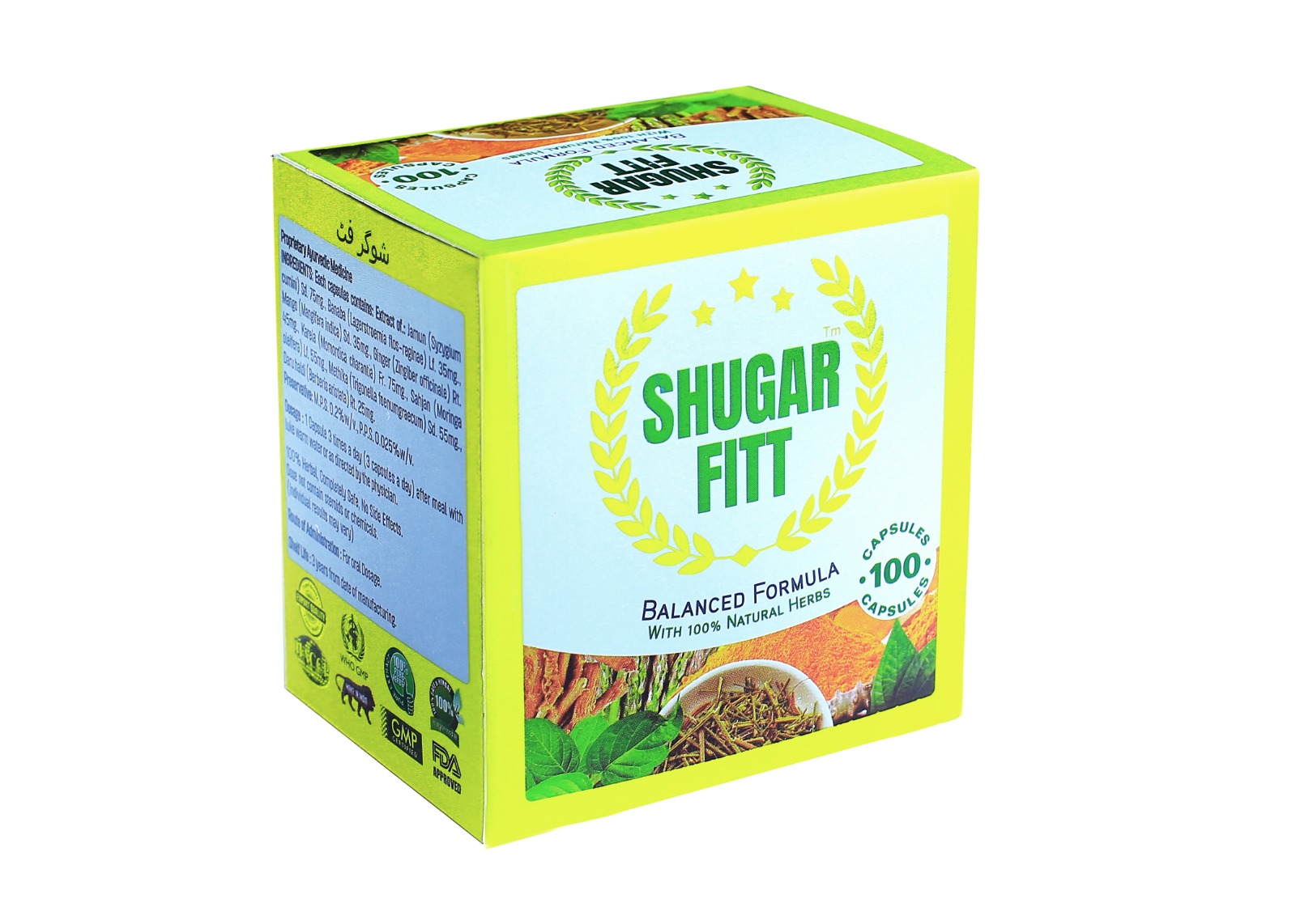 ShugarFitt premium formulation for natural diabetes treatment
